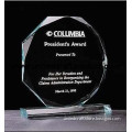 Acrylic Trophy Round Shape Award / Round Shape Acrylic Award